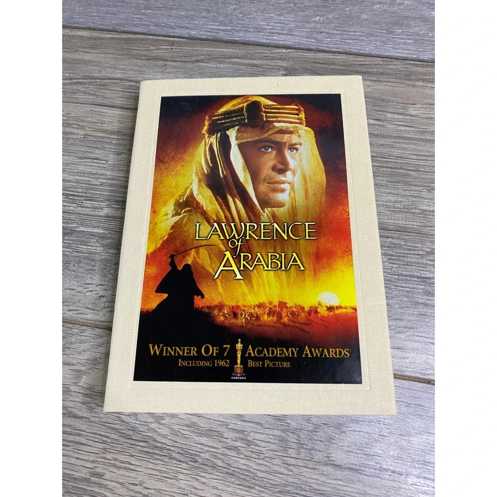 Lawrence‎ of Arabia DVD 2-Disc Collector Edition Linen Case Peter O'Toole 1962